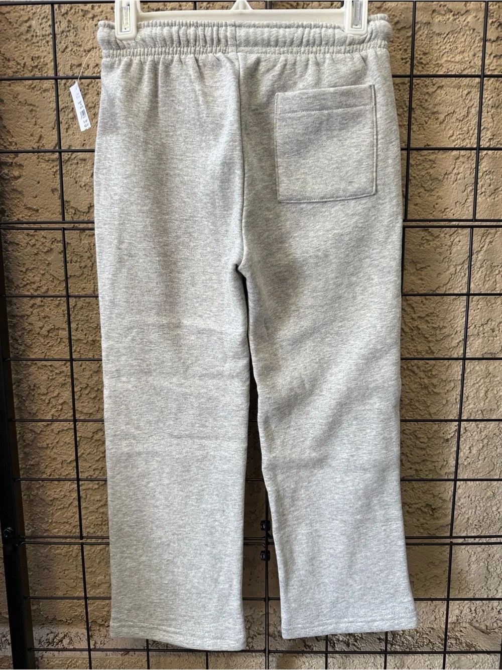 New GAP Kids Light Gray Mickey Mouse pants with Green & Coral Accents